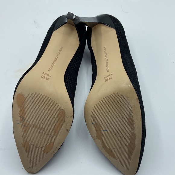 French Connection Black High Heels, Size- 7.5. Clean and Excellent Condition. - Picture 3 of 5